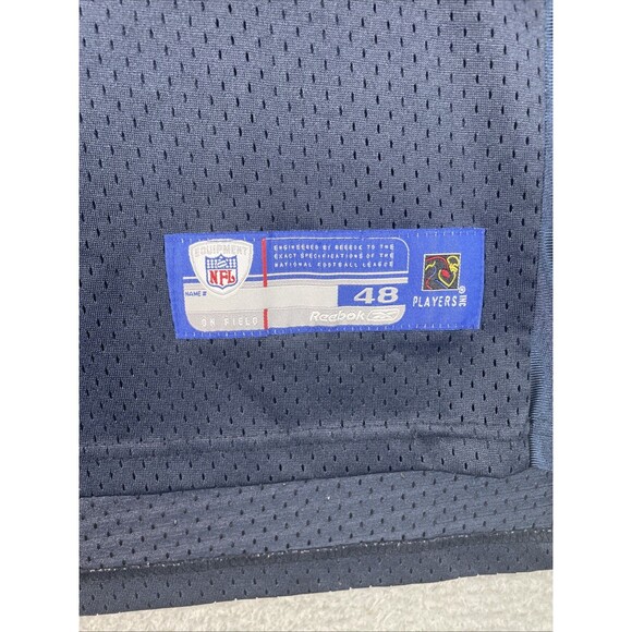 VTG Reebok Jersey Terrell Owens #81 Dallas Cowboys Mens 46 Large Blue Sewn NFL - Picture 4 of 8